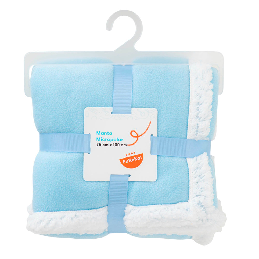 Cuna Manta Micropolar Bordado BABY EUREKA