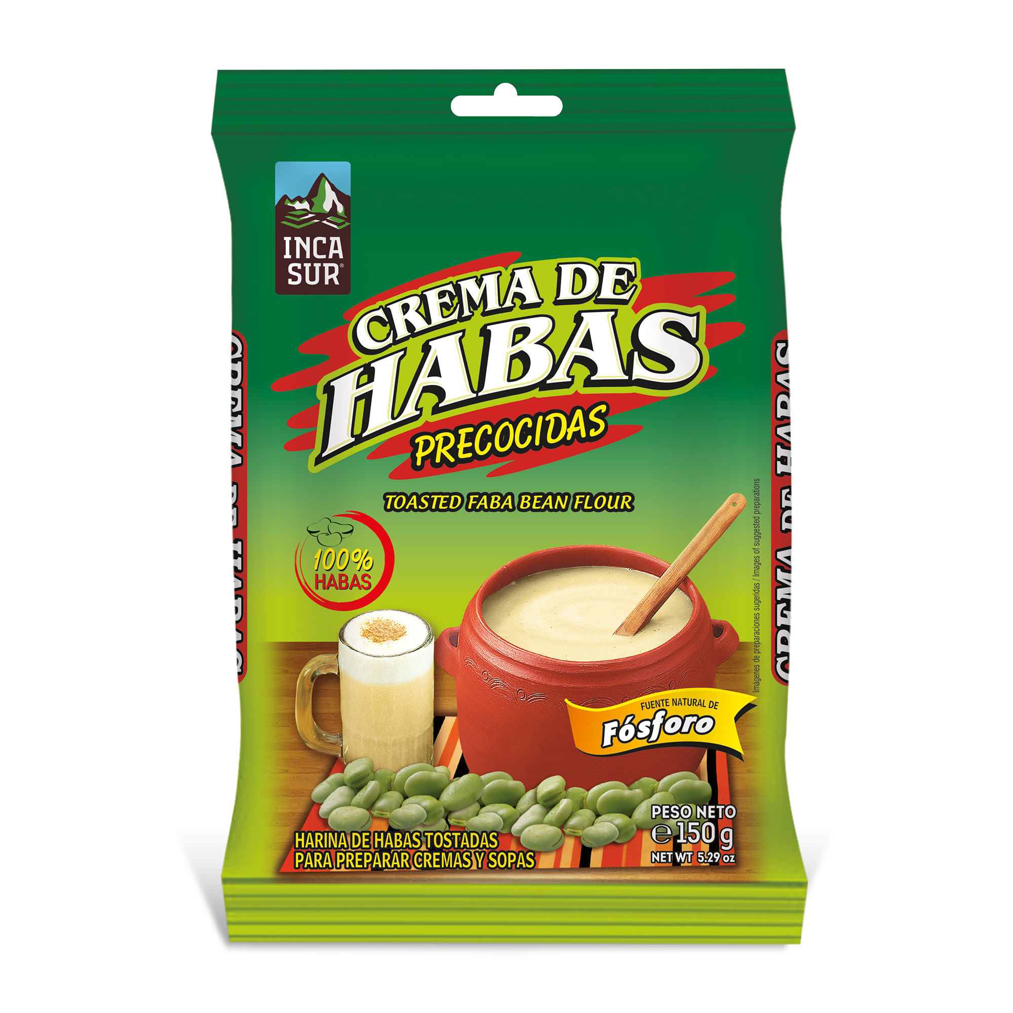 Crema de Habas INCASUR Bolsa 150g