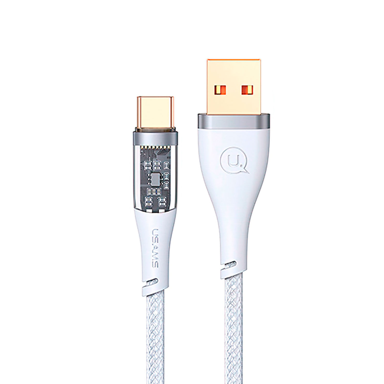 Cable para Celular Tipo C - USB 1.2 mt 66W Usams Blanco