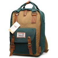 Mochila Doughnut Verde Marrón