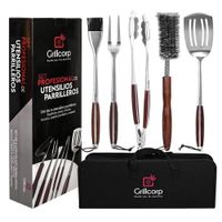 Set de Utensilios parrilleros Profesionales Grillcorp de 6 piezas