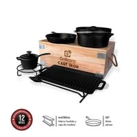 Set de Camping Hierro Fundido