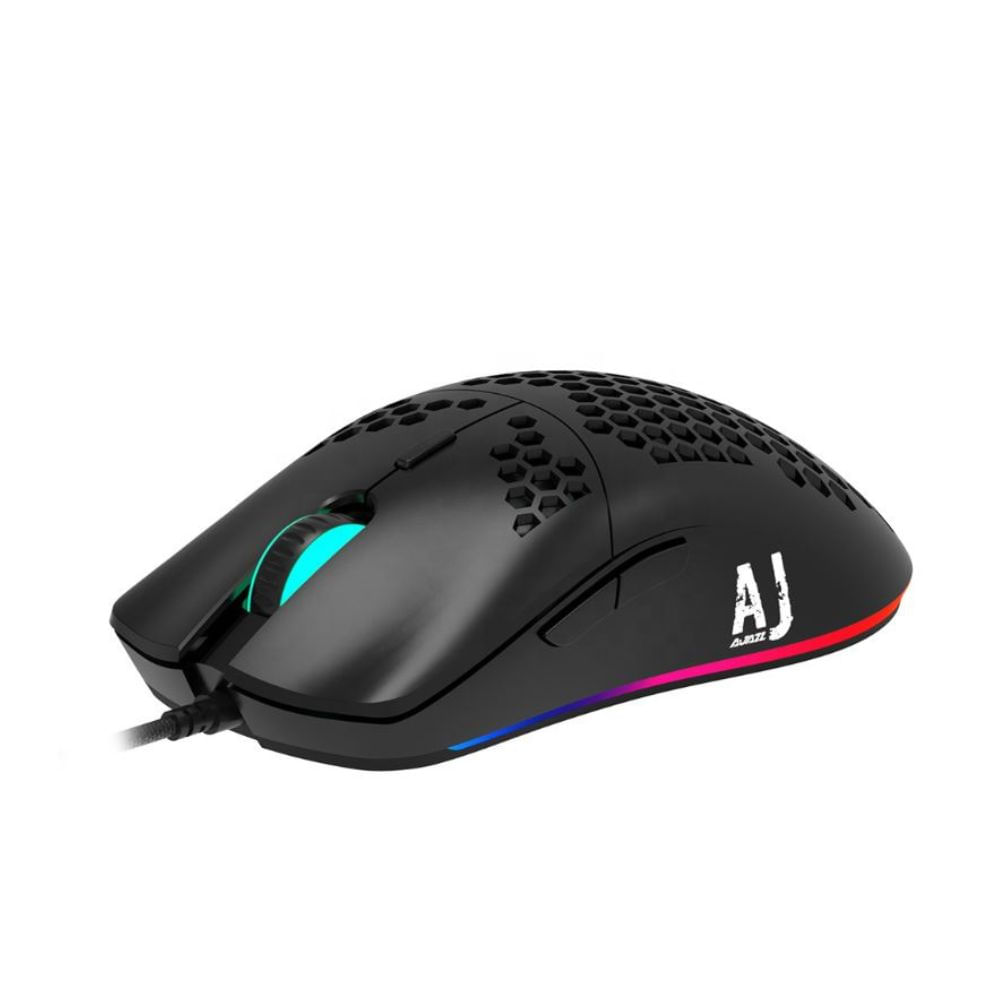 Mouse Gamer Luces RGB hasta 16mil Dpi Negro