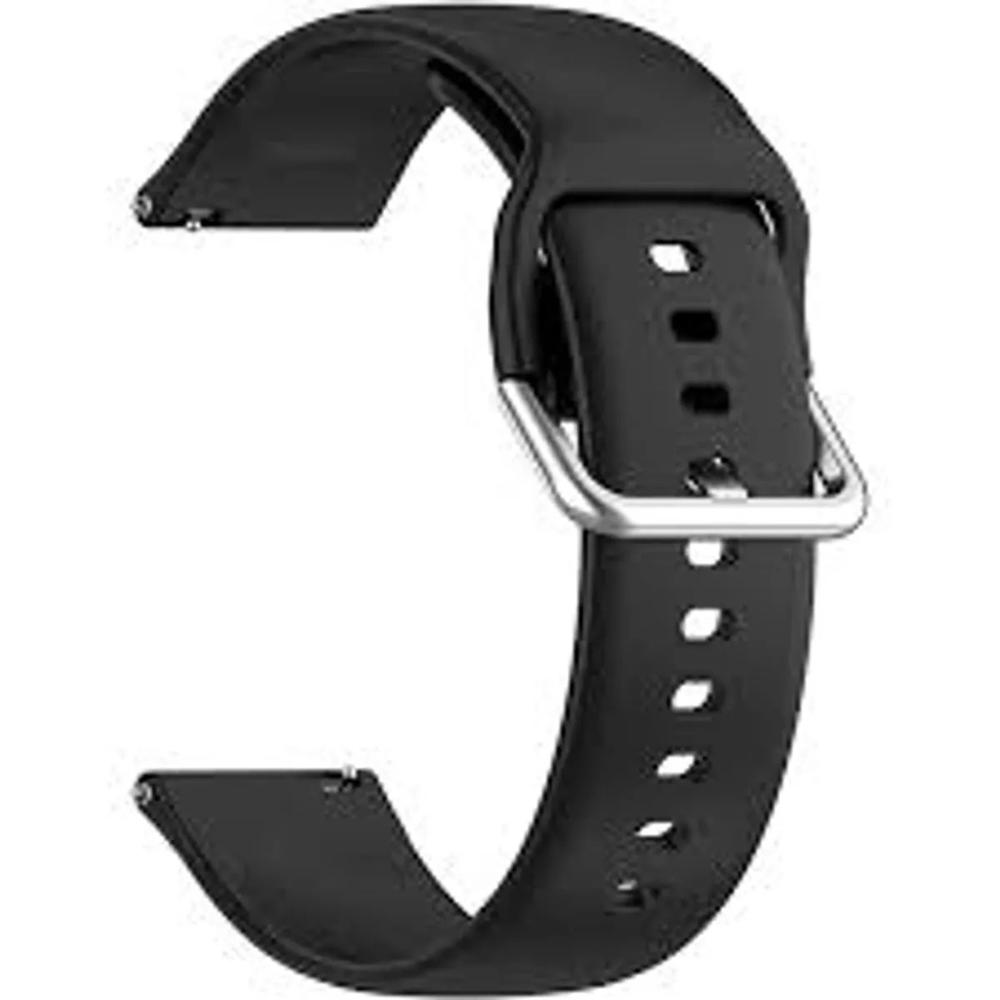 Correa deportiva para smartwatch 22mm negro