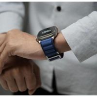 Correa watch 42-44-45-49mm alpine loop nylon hebilla azul