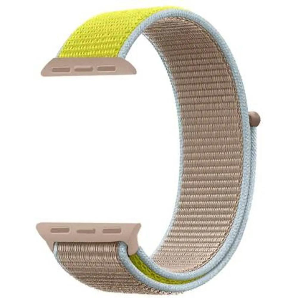 Correa de nylon para huawei fit 3 amarillo