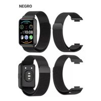 Correa metalica para huawei watch fit negro