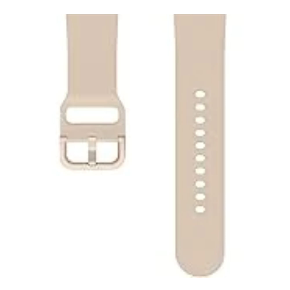 Correa silicona deportiva para samsung watch 4-5-5 pro-6 beige