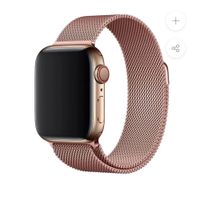 Correa milanese imantada para smartwatch 22mm oro rosa