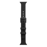 Correa silicona labrada para watch 38-40-41-42 mm serie 10 negro