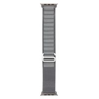 Correa nylon corrugada para smartwatch 22mm gris