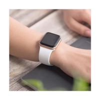 Correa de silicona watch 42-44-45-49 mm blanco