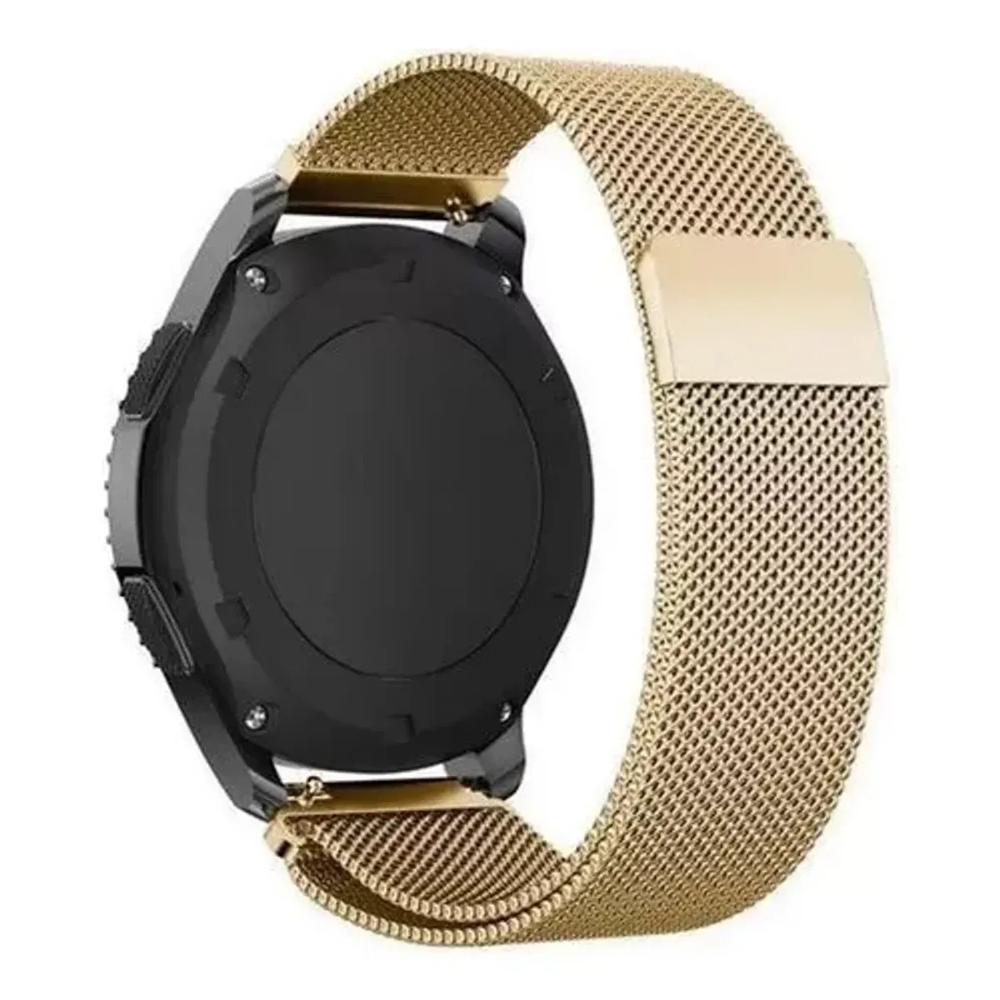 Correa milanese imantada para smartwatch 20mm dorado