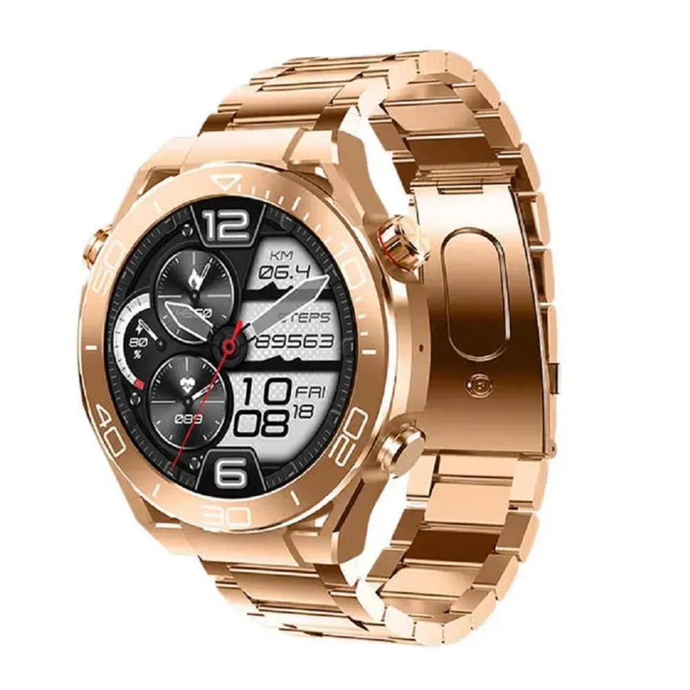 Smartwatch hw5 ultimate amoled 480480px con gps dorado