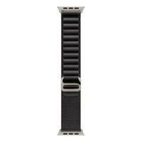 Correa nylon corrugada para smartwatch 22mm negro