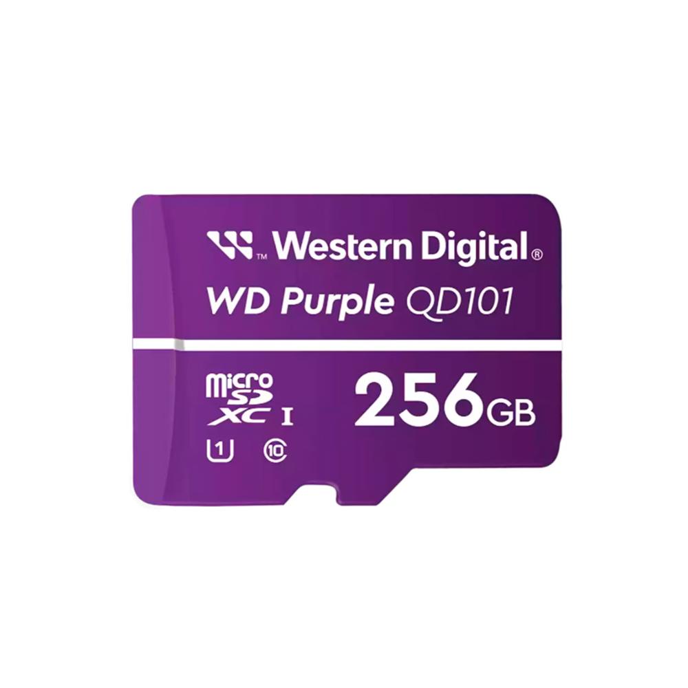 MEMORIA MICRO SD WESTERN DIGITAL 256GB CLASS10, SDA 6.0, PURPURA P/N: WDD256G1P0C