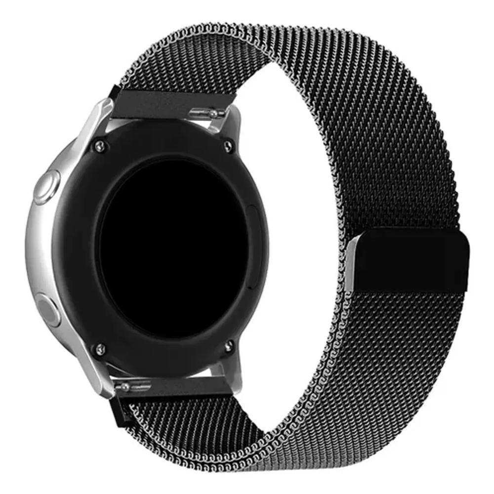 Correa milanese imantada para smartwatch 22mm negro