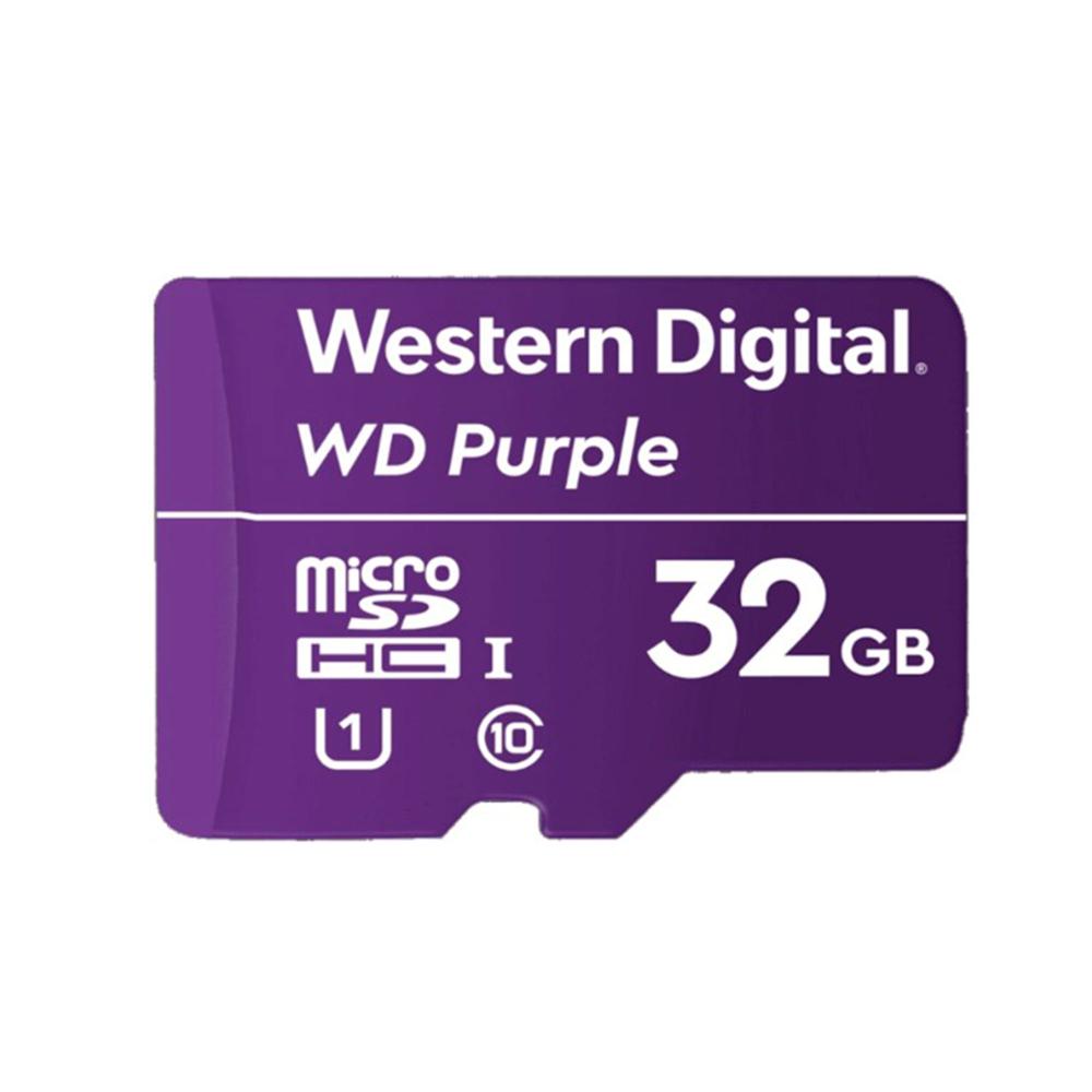 MEMORIA MICRO SD WESTERN DIGITAL PURPURA 32GB - P/N: WDD032G1P0A
