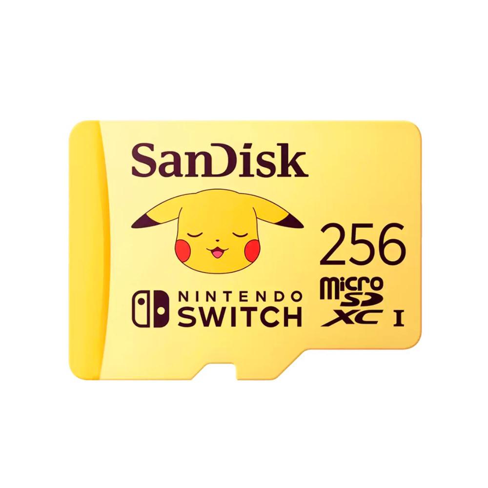 MEMORIA MICROSDXC SANDISK 256GB VELOCIDAD DE LECTURA 100MB/S, ESCRITURA 90MB PN: SDSQXAO-256G-GN6ZK