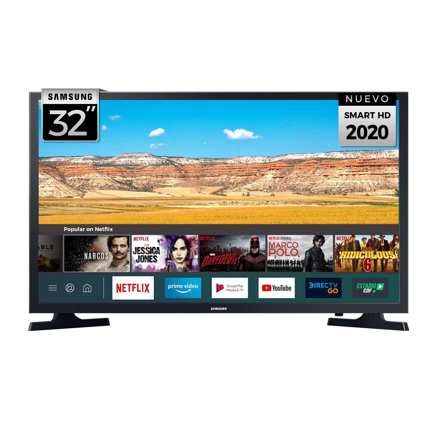TELEVISOR LED SMART TV HD 32" UN32T4300AG SAMSUNG