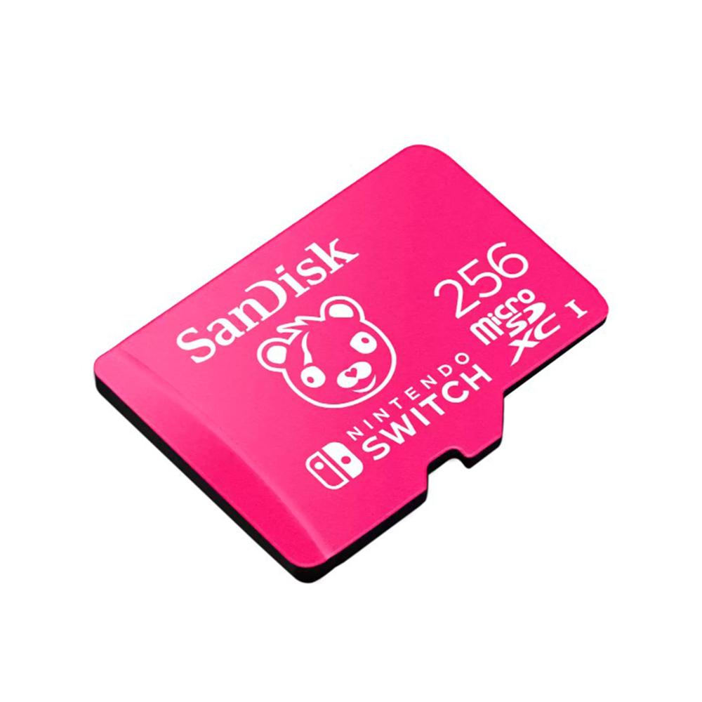 MEMORIA MICRO SD SANDISK 256GB UHS-I U3 ESCRITURA 90 MB/S 100MB/S COLOR ROSA PN: SDSQXAO-256G-GN6ZG