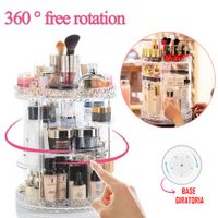 Organizador de Maquillaje Cosméticos Giratorio 360°