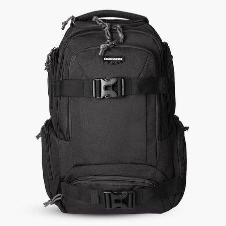 Mochila Oceano Volcam Negro Jaspeado