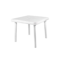 Mesa Plástica Cuadrada Cielito Irsa Plast Blanco