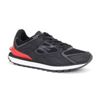 Zapatillas Urbanas Hombre APOLO AH24-101Q4 NEGRO/ROJO
