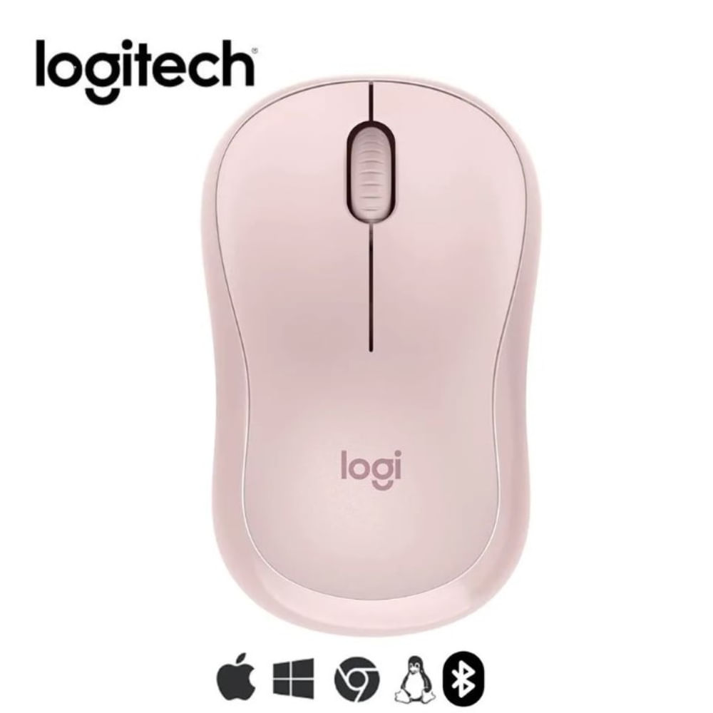 Mouse Logitech M240 Inalámbrico-Rosa