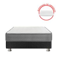 Cama Americana Forli Polaris 1 Plaza + 1 Almohada + 1 Protector