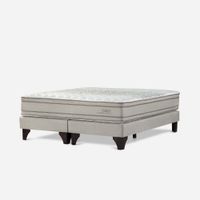Cama Europea Tempo Plus Niebla Queen