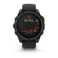 Smartwatch Garmin Fenix 8 - 47mm Solar Zafiro Negro