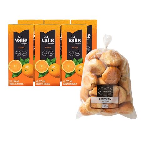 pack-petit-pan-embolsado-550g-bebida-frugos-del-valle-naranja-caja-235ml-six-pack