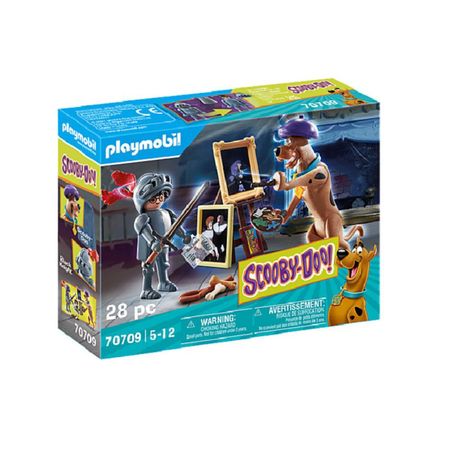 Figura Playmobil Scooby-Doo! Aventura Con Caballero Negro