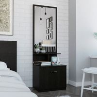 Velador Multifuncional Z-54 - Rovere / Blanco