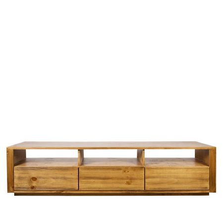 Rack de TV Zibo Marrón Rústico