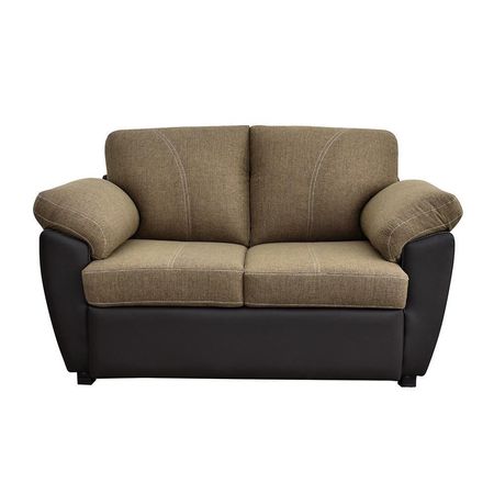 Sofá Santiago 2 Cuerpos Marrón