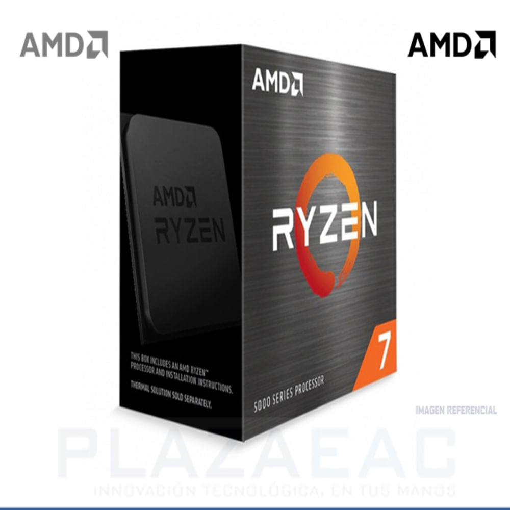 PROCESADOR AMD RYZEN 7 5800X 3.80GHZ 32MB P/N: 100-1000000063WOF