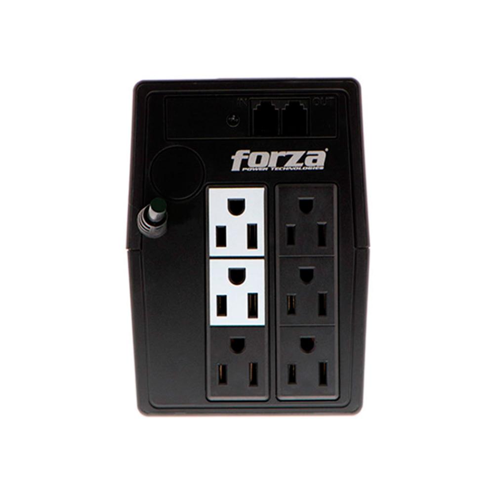 UPS FORZA NT-512U 500VA, 250W 220V, 6 SALIDAS NEMA 5-15R - P/N: NT-512U
