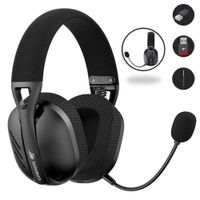 Audífonos Havit Inalámbrico Fuxi H3 Quad Mode-Negro
