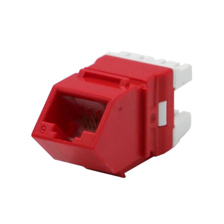 SATRA 102070005 JACK ANGULAR CAT6 Rojo