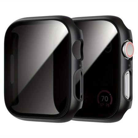 Bumper con glass antiespía para smartwatch 40-41mm negro
