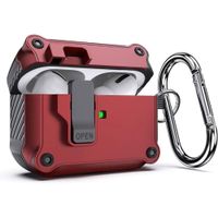 Funda Estuche Case Magnetico para Airpods 4 Rojo