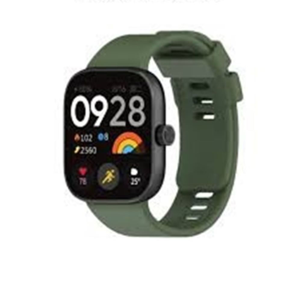 Correa silicona para redmi watch 4   active   lite verde oscuro