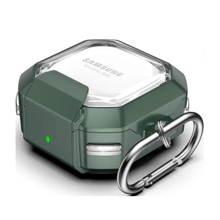 Funda TPU para Galaxy Buds pro, buds 2, buds 2 pro, FE, LIVE Verde