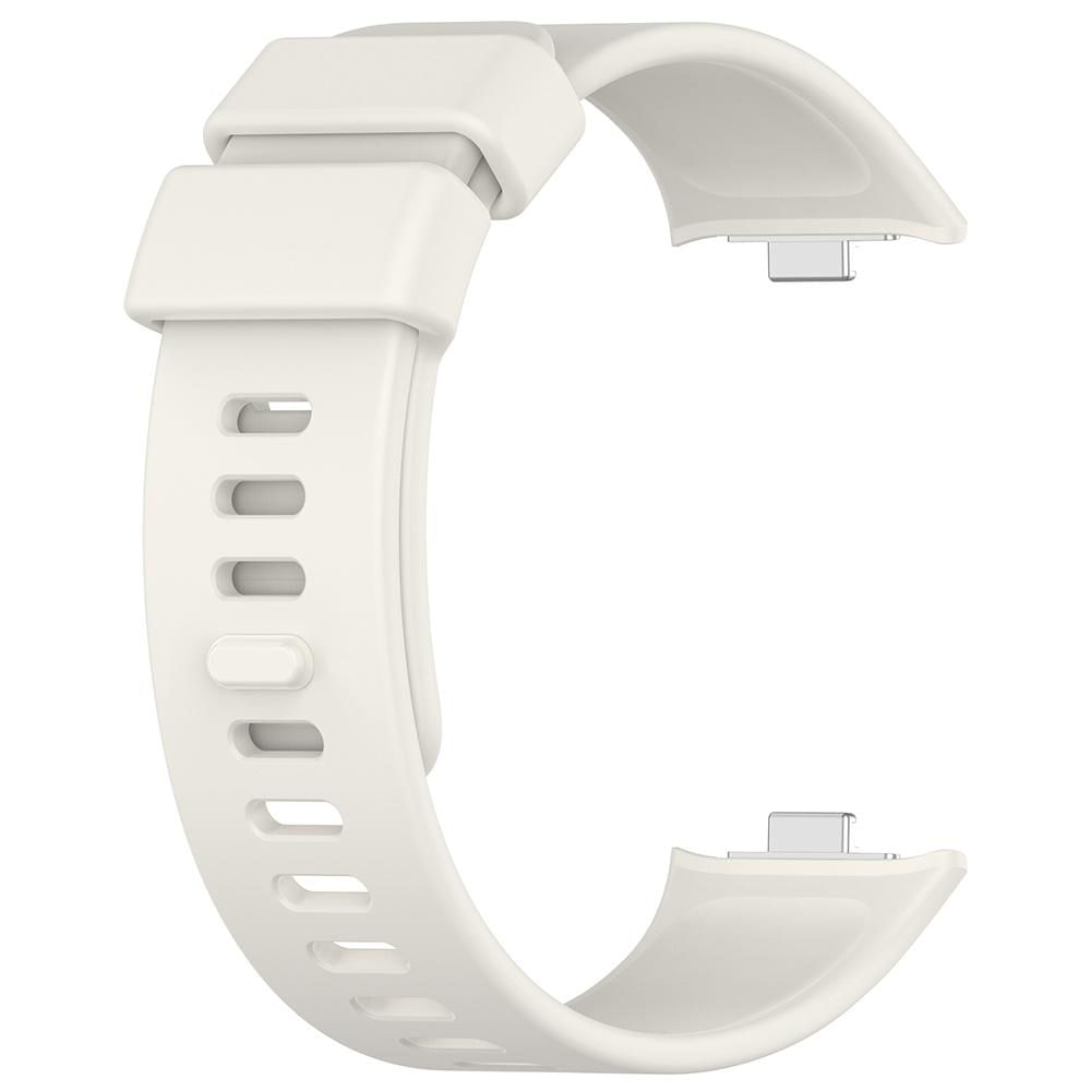 Correa silicona para redmi watch 4   active   lite hueso