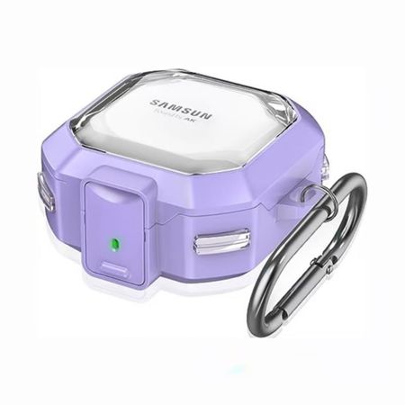 Funda TPU para Galaxy Buds pro, buds 2, buds 2 pro, FE, LIVE Lila