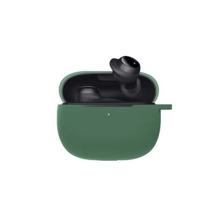 Funda Estuche Case de silicona para Xiaomi Buds 3 Lite Verde