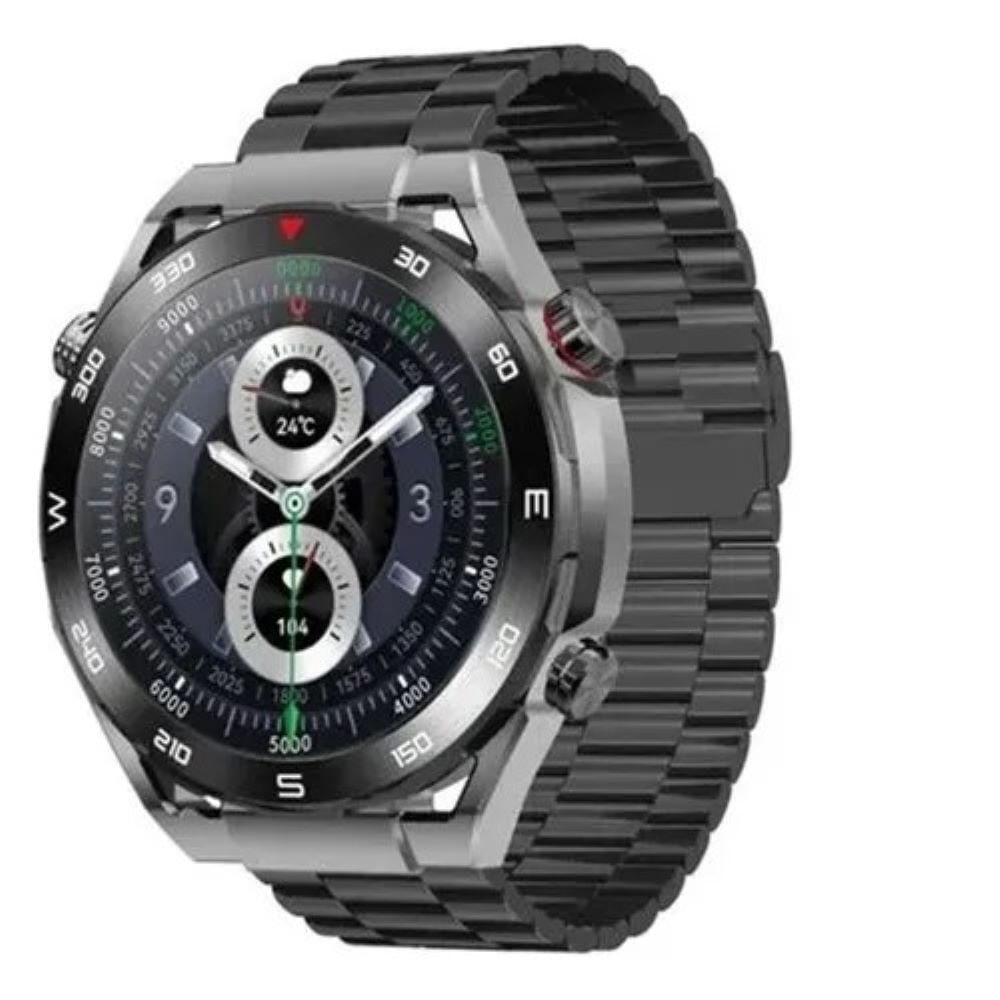 Smartwatch hd watch ultimate incluye 3 correas negro